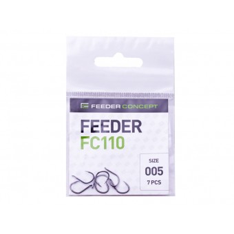 Крючки FC FEEDER сер. FC110 разм.005 7шт.