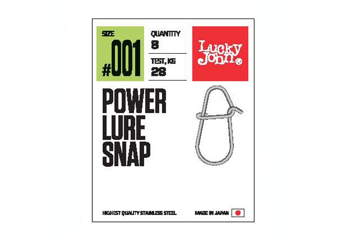 Застежки LJ Pro Series Power Lure SNAP 002 7шт.