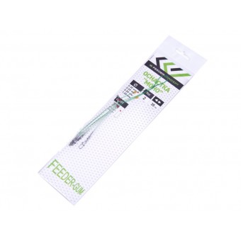 Оснастка фидерная FEEDER-GUM зеленая нить 40см 60г 2шт.