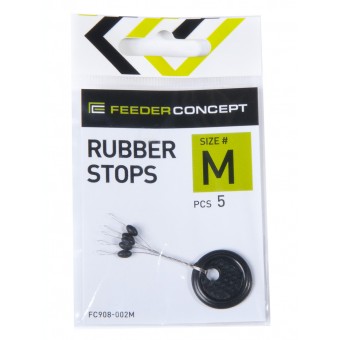 Стопоры резиновые Feeder Concept RUBBER STOPS р.006XXXL 5шт.