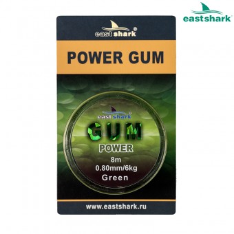 POWER GUM green 8 м 0,8 мм